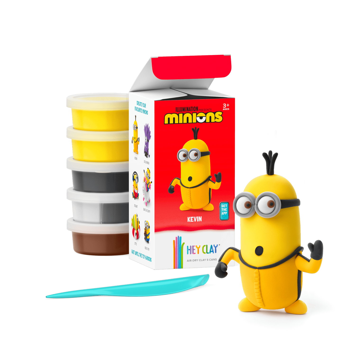 Hey Clay Kleiset Limited Edition Minion Kevin Granero para niños