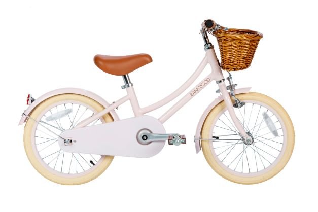 retro kinderfahrrad Banwood Children's Bicycle Classic 16 Zoll Rosa