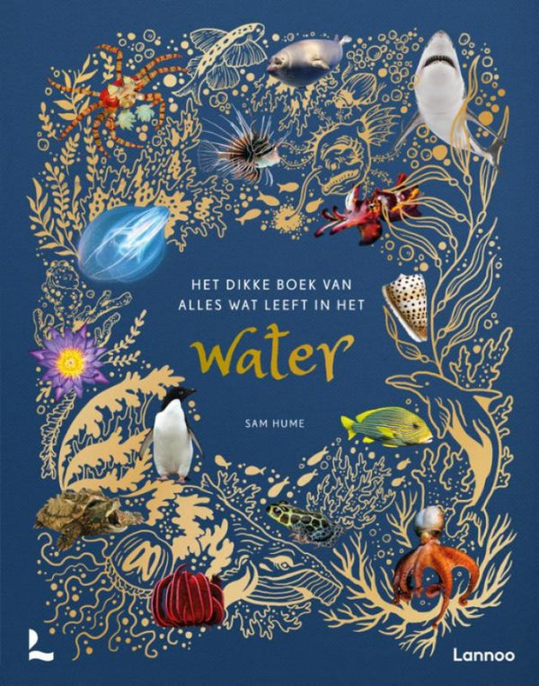 Het dikke boek van alles wat leeft in het water - Kinderboek