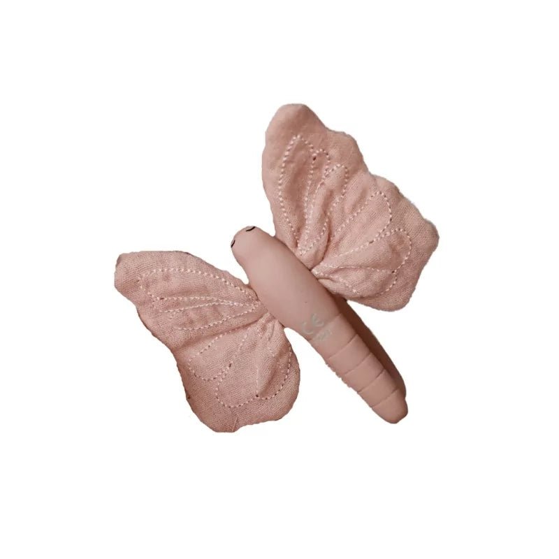 Natruba 2-in-1 Bijtring & Activity Toy Pink-Natural rubber | Kids barn Natruba 2-in-1 Bijtring & Activity Toy Pink-Natural rubber | Kids barn