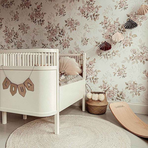 Dekornik kinderkamerbehang Vintage Rose