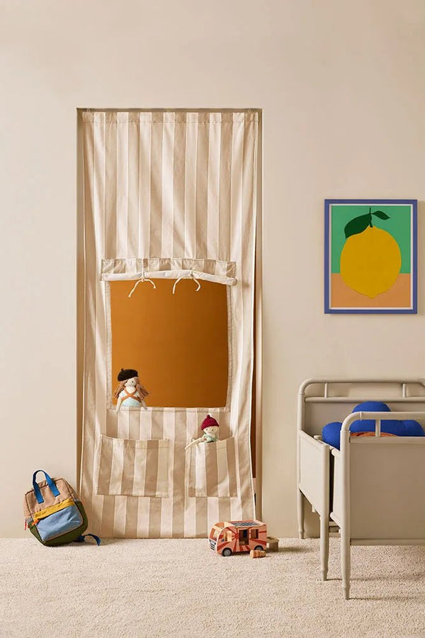 Kid's Concept Kioskdeur streep beige