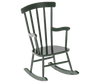  Maileg Rocking Chair - Dark Green 