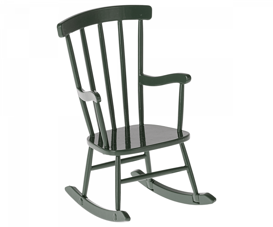  Maileg Rocking Chair - Dark Green 