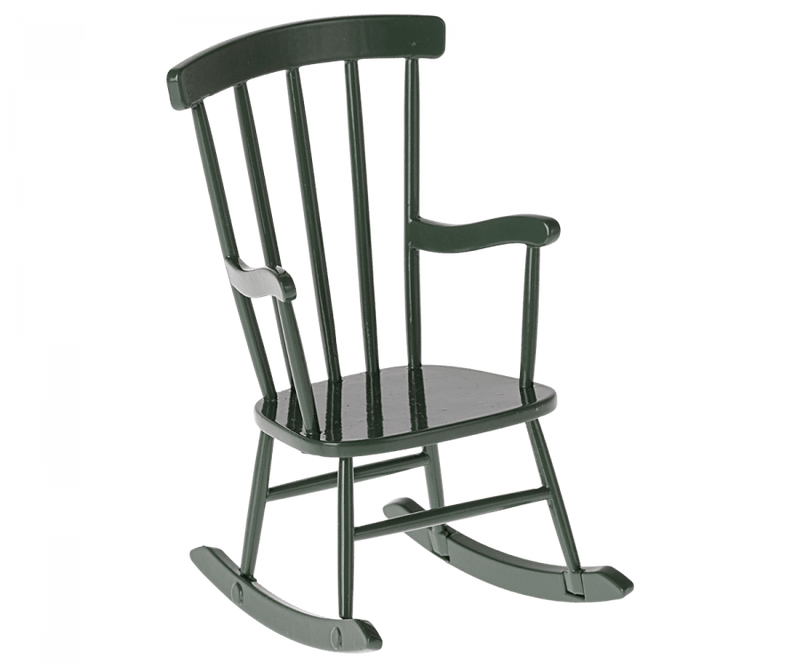  Maileg Rocking Chair - Dark Green 