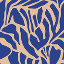 Behang Meet Me at the Wall -  Flow Blues - Sabine van Vessem