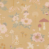  Majvillan Old Garden Wallpaper Sample - Mellow Yellow