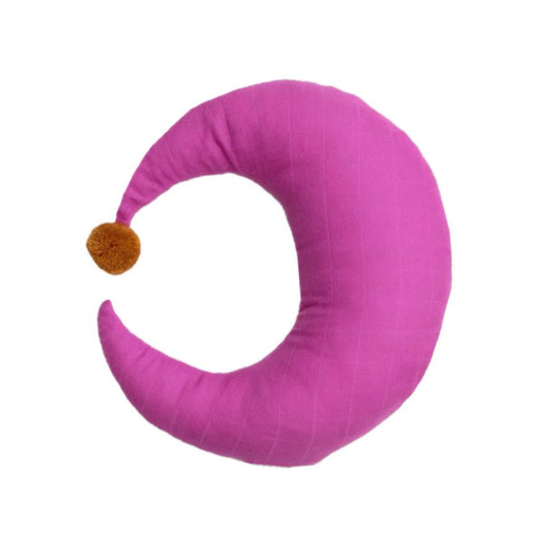 Play at Slaep - Moon Cushion Small Pink POP