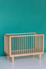 Karl & Fric Nox Ledikant 60x120cm - Natural Wood via Kidsbarn.nl