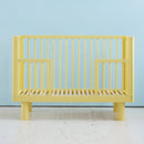 Karl & Fric Nox Somier 60x120cm + juego de barras junior - Amarillo