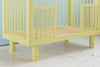 Karl &amp; Fric Nox Bed 60x120cm + Junior rail % set - Yellow