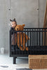 Karl & Fric Nox Ledikant 60x120cm - Black Satin via Kidsbarn.nl