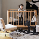Karl & Fric Nox Ledikant 60x120cm - Natural Wood via Kidsbarn.nl