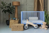 Karl & Fric nox ledikant / cot blauw via Kidsbarn.nl