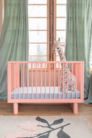 Karl & Fric Nox Ledikant 60x120cm - Pink via Kidsbarn.nl