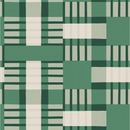 Behang Meet Me at the Wall -  Blocks Grean - Sabine van Vessem