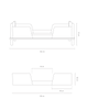 Nobodinoz - Latitude Juniorbett und Sicherheitsgitter 