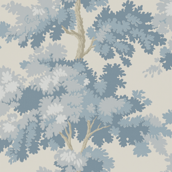 Wallpaper sample Sandberg - Raphael - Light blue