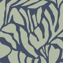 Wallpaper Meet Me at the Wall - Flow Grean 3 - Sabine van Vessem