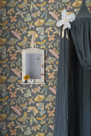 Midbec Behang - Flyga - Donker Blauw