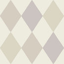Midbec wallpaper - Kalas Green -Gray/Lila