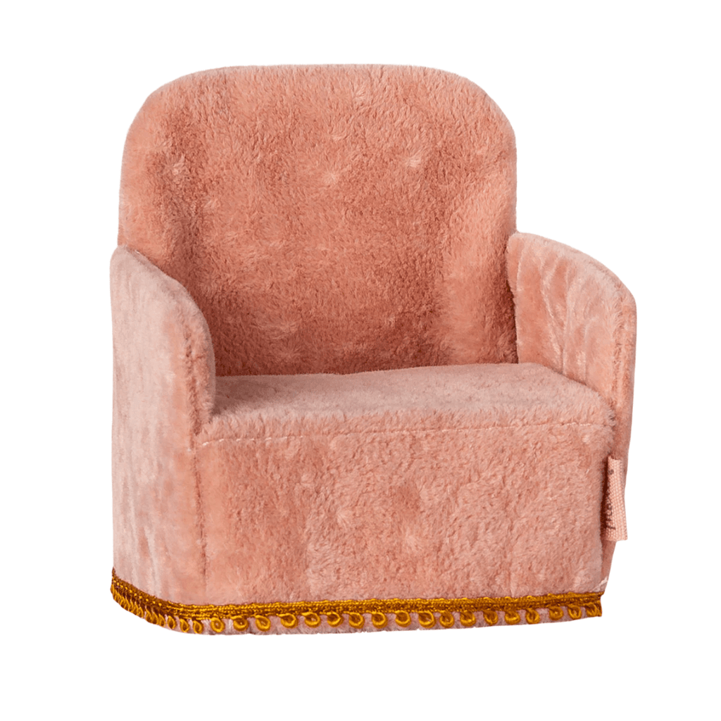 Maileg - Dollhouse chair - Rose