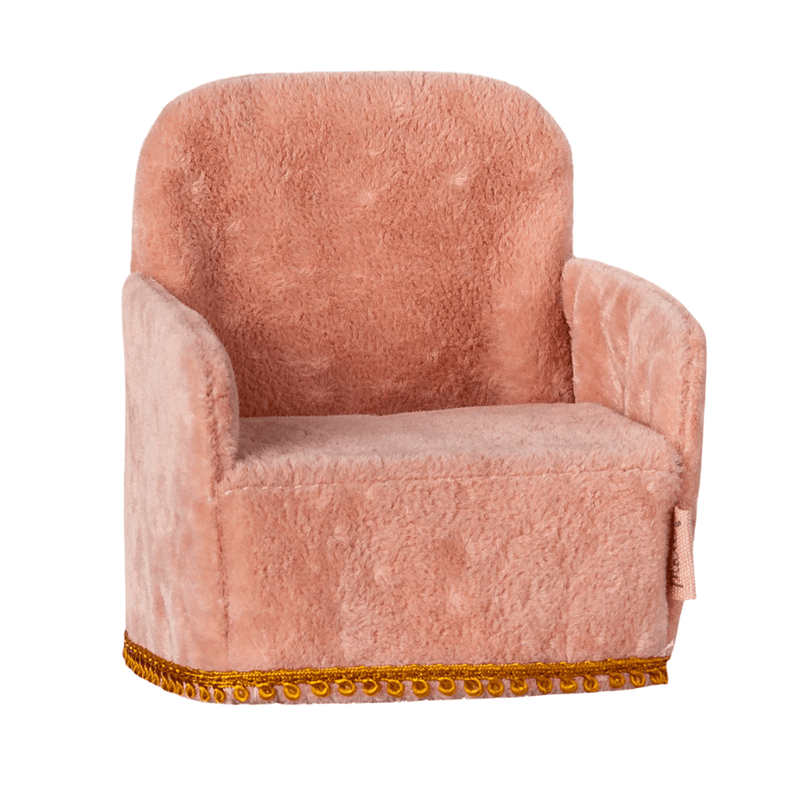 Maileg - Dollhouse chair - Rose