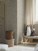 Borå -Stapeter Wallpaper Newbie - Forest Friends - Beige