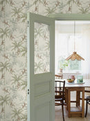 Boråstapeter Behang Newbie - Jungle Friends - Warm Wit