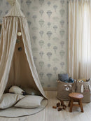 Boråstapeter Behang Newbie - Up in the Sky - neutraal beige (1 retourrol - 25%)