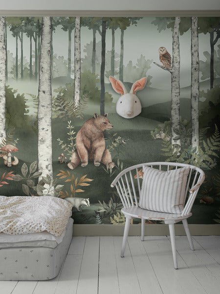 Boråstapeter Behang Newbie - Wild forest Mural