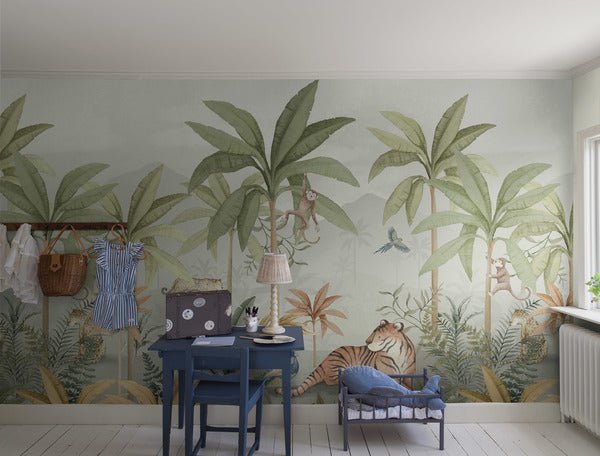 Boråstapeter Behang Newbie - Wild Jungle Mural