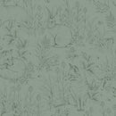 Borå -Stapeter Wallpaper Newbie - Forest Friends - Green