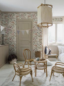 Borå -Stapeter Wallpaper Newbie - Minou - Warm Creme White