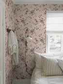 Borå -Stapeter Wallpaper Newbie - Nomi - Pink