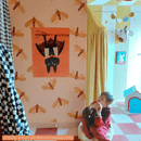 Behang Play at Slaep - Moth Sun - Aniek Bartels