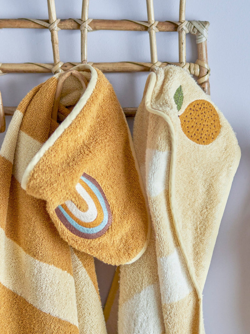 Bloomingville Mini Agnes Bath Towel with Orange