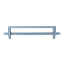Mingus Shelf Bloomingville Mini blauwe wandplank met kledingroede