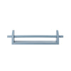 Mingus Shelf Bloomingville Mini blauwe wandplank met kledingroede