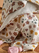 Bloomingville Mini Kristine plaid (bloemen en vogels)