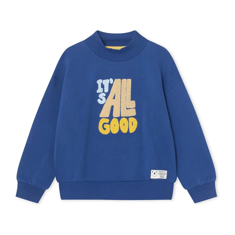  A Monday in Copenhagen - Elliot Sweatshirt - True Blue 