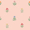 Papier peint Staal Atelier Florentine - Garden de fleurs - rose