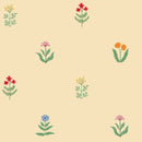Behangstaal Atelier Florentine - Flower Garden - Butter Yellow