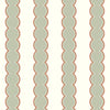 Behangstaal Atelier Florentine - Bobbin Stripes - Olive Green