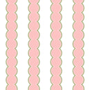 Behangstaal Atelier Florentine - Bobbin Stripes - Pink