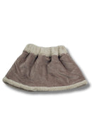 Due etichette - due in una gonna di bacche - Taupe