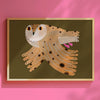 Owl Fern Poster – Aniek Bartels | Limited Edition A3 