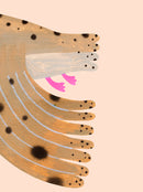 Owl Pink Poster – Aniek Bartels | Limited Edition A3