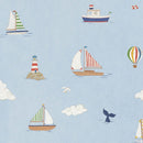 Wallpaper sample Atelier Florentine - Sail Regatta