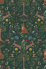  Wallpaper sample Atelier Florentine - Forest Animals multi 